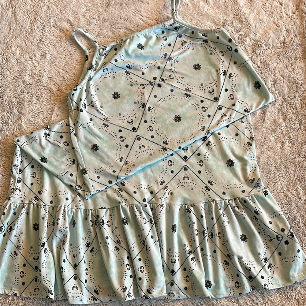 Sugar & Diamonds Girls Blue Patterned Nightgown. SZ XL  16